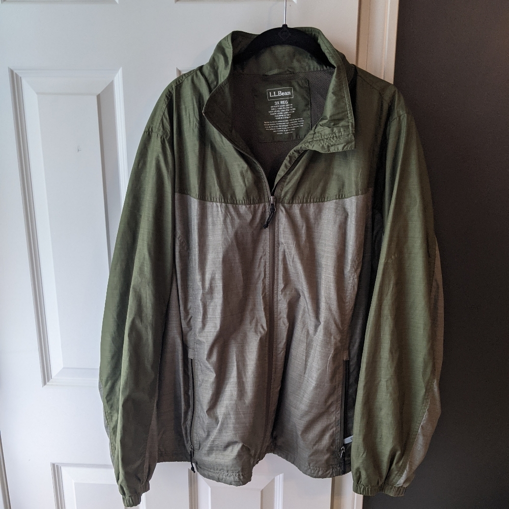 LL Bean | Green Wind Breaker